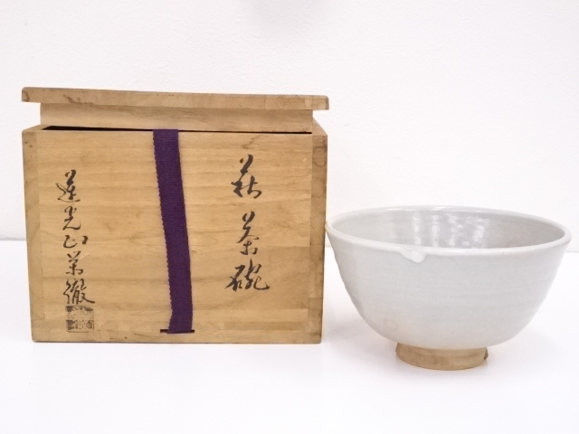JAPANESE TEA CEREMONY / HAGI WARE TEA BOWL CHAWAN / ARTISAN WORK